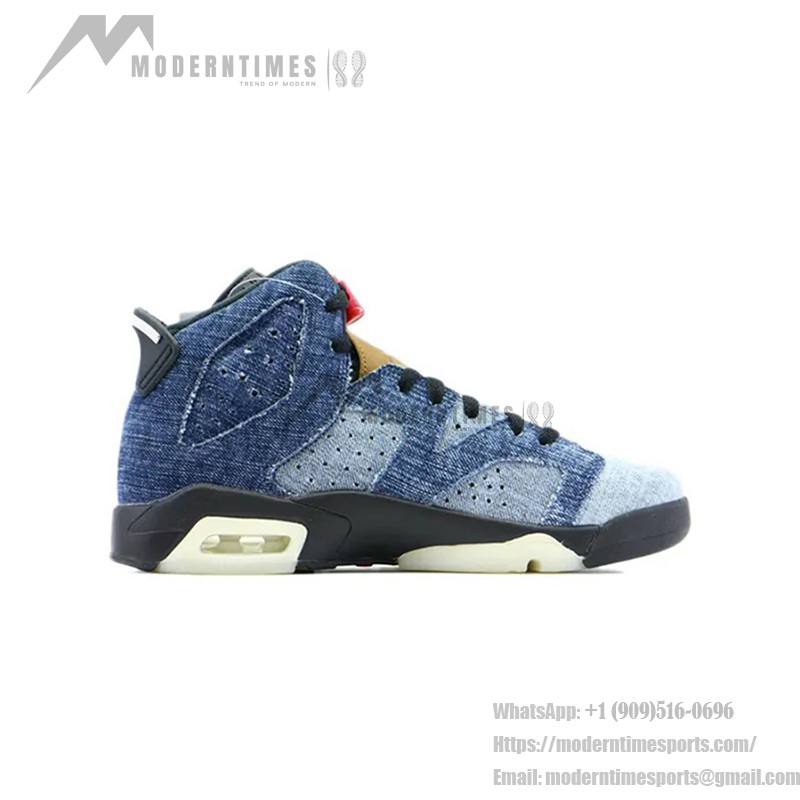 Air Jordan 6 Retro 'Denim' CT5350-401 – Premium Blue Denim Sneakers