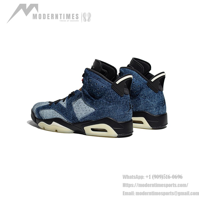 Air Jordan 6 Retro 'Denim' CT5350-401 – Premium Blue Denim Sneakers