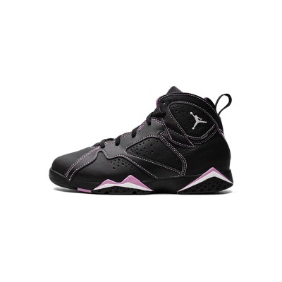 Air Jordan 7 "Barely Grape" DV2255-055 - Schwarz-Violette High-Top-Basketball-Sneaker, Stilvoll, Bequem, Street-Ready