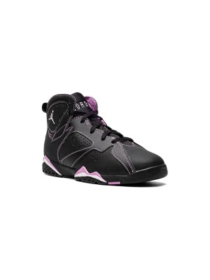 Air Jordan 7 "Barely Grape" DV2255-055 - Schwarz-Violette High-Top-Basketball-Sneaker, Stilvoll, Bequem, Street-Ready