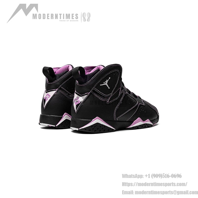 Air Jordan 7 "Barely Grape" DV2255-055 black and purple high-top basketball sneakers