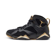 Air Jordan 7 Retro "Golden Moments" 304774-030 - Schwarz-Goldene High-Top Basketball-Sneaker, Luxuriös, Retro-Klassiker, Bequem