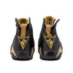 Air Jordan 7 Retro "Golden Moments" 304774-030 black and gold high-top basketball sneakers