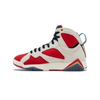 Air Jordan 7 Retro "New Sheriff in Town" DM1195-474 - Red, White, and Navy High-Top Basketball Sneakers, Classic Retro Tribute