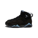 Air Jordan 7 Retro "Chambray" CU9307-004 black and blue high-top basketball sneakers