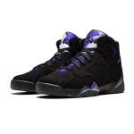 Air Jordan 7 Retro GS "Ray Allen" 304774-053 black and purple high-top basketball sneakers