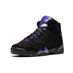 Air Jordan 7 Retro GS "Ray Allen" 304774-053 블랙과 퍼플 하이탑 농구화