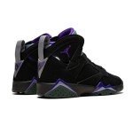 Air Jordan 7 Retro GS "Ray Allen" 304774-053 블랙과 퍼플 하이탑 농구화