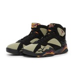 Air Jordan 7 Retro "Olive Black" DN9782-001 olive and black high-top basketball sneakers