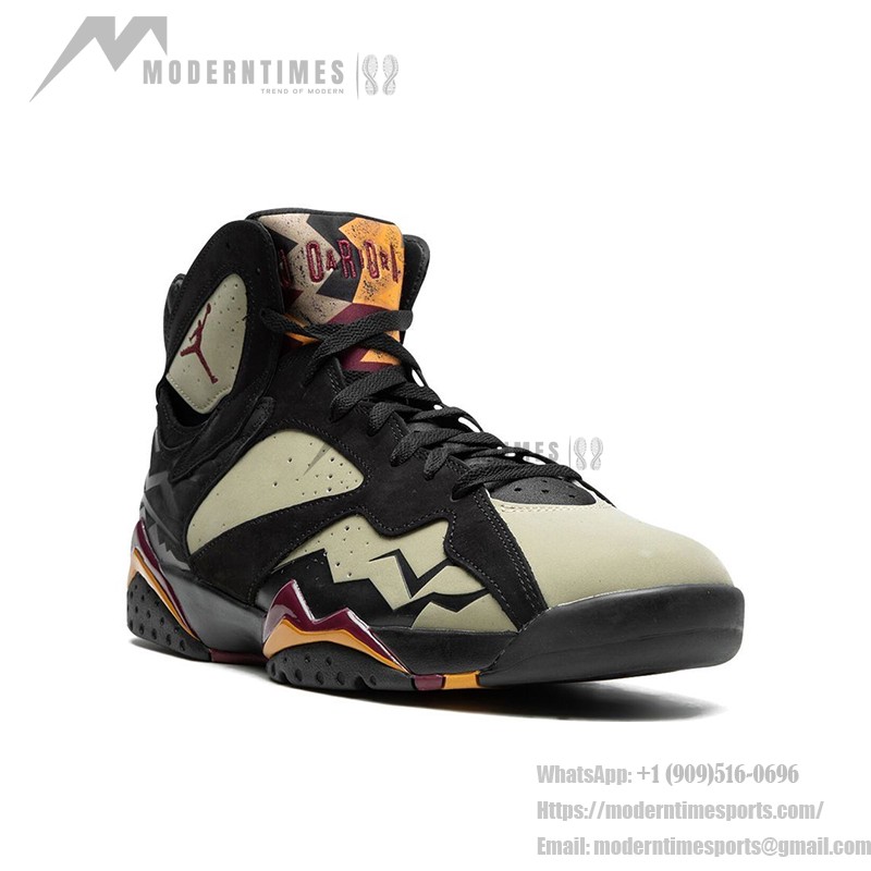 Air Jordan 7 Retro "Olive Black" DN9782-001 olive and black high-top basketball sneakers