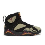 Air Jordan 7 Retro "Olive Black" DN9782-001 olive and black high-top basketball sneakers