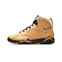 Air Jordan 7 Retro SE "Afrobeats" DZ4729-200 - Beige and Purple High-Top Sneakers, Inspired by African Beats, Stylish and Comfortable