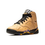 Air Jordan 7 Retro SE "Afrobeats" DZ4729-200 Beige and Purple High-Top Sneakers