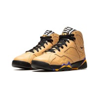 Air Jordan 7 Retro SE "Afrobeats" DZ4729-200 - Beige and Purple High-Top Sneakers, Inspired by African Beats, Stylish and Comfortable