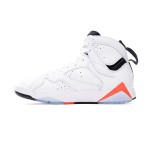 Air Jordan 7 Retro "White Infrared" CU9307-160 white and red high-top basketball sneakers