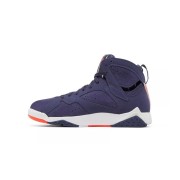 Air Jordan 7 Retro "Quai 54" DV0577-500 - Lila High-Top-Basketball-Sneaker, Paris Streetstyle, Langlebig und Bequem