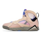 Air Jordan 7 SE "Sapphire" DJ2636-204 Pink and Sapphire High-Top Sneakers