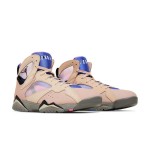 Air Jordan 7 SE "Sapphire" DJ2636-204 Pink and Sapphire High-Top Sneakers