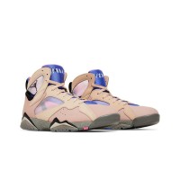 Air Jordan 7 SE "Sapphire" DJ2636-204 - Pink and Sapphire High-Top Basketball Sneakers, Modern Retro Style