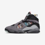 Air Jordan 8 N7 "Pendleton" CQ9601-001 grey high-top sneakers with tribal patterns