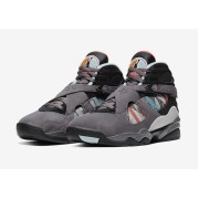 Air Jordan 8 N7 "Pendleton" CQ9601-001 - Grey High-Top Basketball Sneakers with Tribal Patterns, Classic and Durable