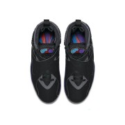 Air Jordan 8 Retro "Aqua" 305381-025 - Classic Black and Aqua High-Top Basketball Sneakers