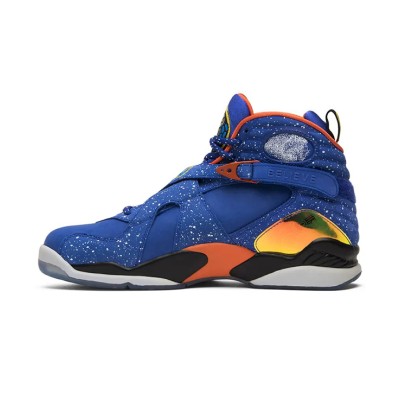 Air Jordan 8 Retro DB 'Doernbecher' 729893-480 - Unique Blue Colorway, A Fusion of Design and Purpose