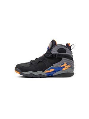 Air Jordan 8 Retro 'Phoenix Suns' 305381-043 - Ikonische Schwarz, Lila & Orange Farbgebung für Stil und Leistung