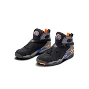 Air Jordan 8 Retro 'Phoenix Suns' 305381-043 - Ikonische Schwarz, Lila & Orange Farbgebung für Stil und Leistung