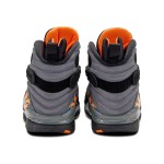 Air Jordan 8 Retro 'Phoenix Suns' - Black, Purple, and Orange Basketball Sneakers