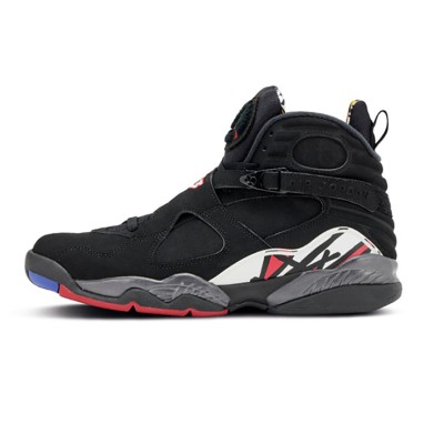 Air Jordan 8 Retro "Playoff" 305381-061 - Black and Red High-Top Basketball Sneakers, Classic Retro Design