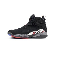 Air Jordan 8 Retro "Playoff" 305381-061 - Black and Red High-Top Basketball Sneakers, Classic Retro Design