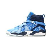 Air Jordan 8 Retro 'Snow Blizzard' 305368-400 - Winterliches Blaues Schneeflocken-Design für Stil und Komfort