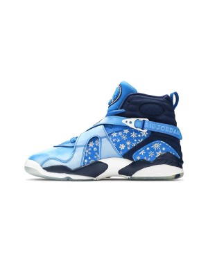 Air Jordan 8 Retro 'Snow Blizzard' 305368-400 - Winter Blue Snowflake Design for Style and Comfort