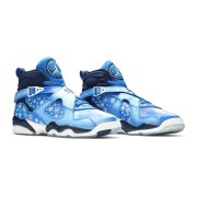 Air Jordan 8 Retro 'Snow Blizzard' 305368-400 - Winterliches Blaues Schneeflocken-Design für Stil und Komfort