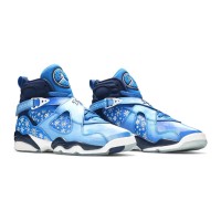 Air Jordan 8 Retro 'Snow Blizzard' 305368-400 - Winterliches Blaues Schneeflocken-Design für Stil und Komfort