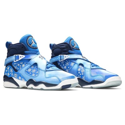 Air Jordan 8 Retro 'Snow Blizzard' 305368-400 - Winter Blue Snowflake Design for Style and Comfort