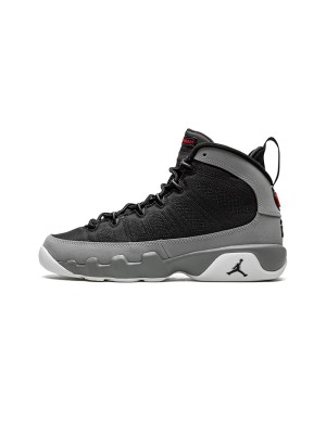 Air Jordan 9 GS 'Particle Grey' 302359-060 - Zeitloses Schwarz-Grau-Design für Komfort und Stil