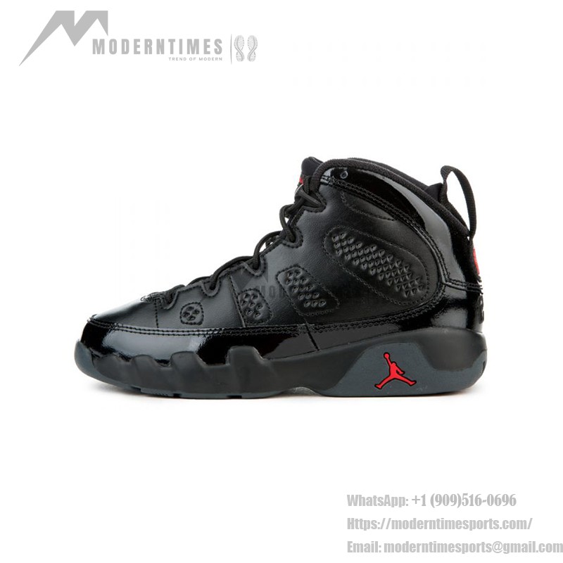 Air Jordan 9 Retro 'Bred' - Black and Red Premium Sneakers