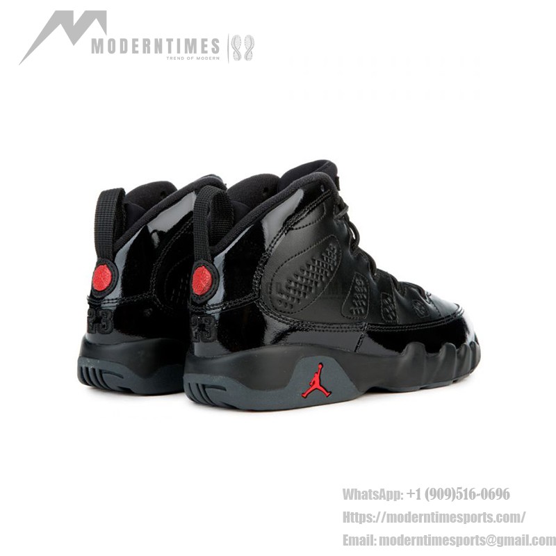 Air Jordan 9 Retro 'Bred' - Black and Red Premium Sneakers