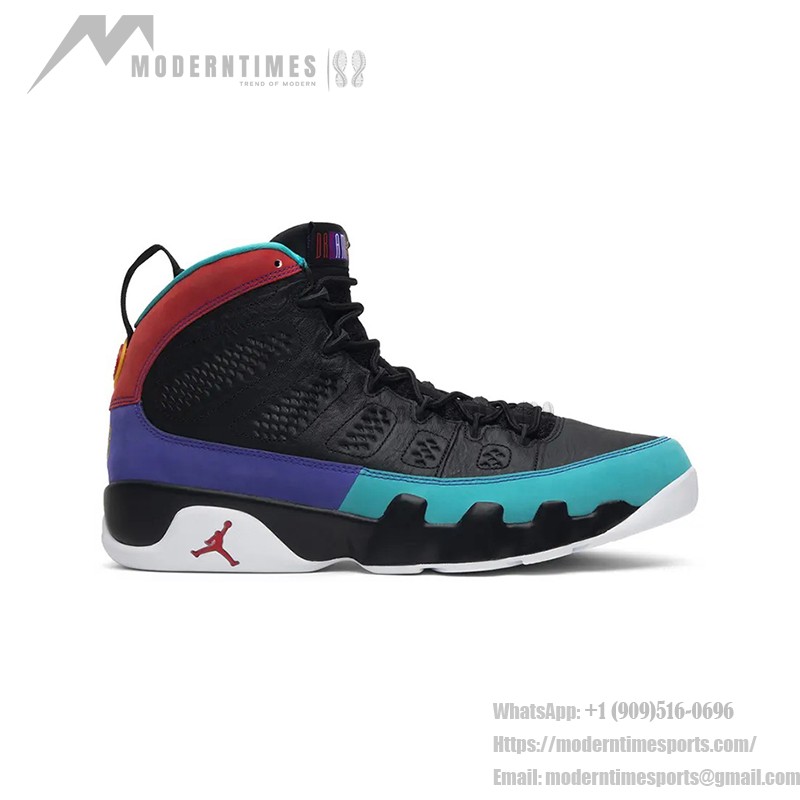 Air Jordan 9 Retro "Dream It, Do It" Bold Multicolor Retro Basketball Sneakers