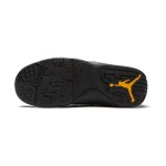 Air Jordan 9 Retro "Dark Charcoal University Gold" Black and Gold Basketball Sneakers