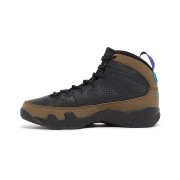 Air Jordan 9 Retro "Light Olive" CT8019-034 - Classic Black and Olive Basketball Sneakers