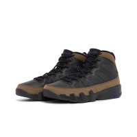 Air Jordan 9 Retro "Light Olive" CT8019-034 - Classic Black and Olive Basketball Sneakers