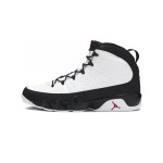 Air Jordan 9 Retro OG "Space Jam" Classic White and Black Basketball Sneakers