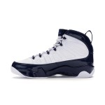 Air Jordan 9 Retro "Pearl Blue" White and Pearl Blue Basketball Sneakers