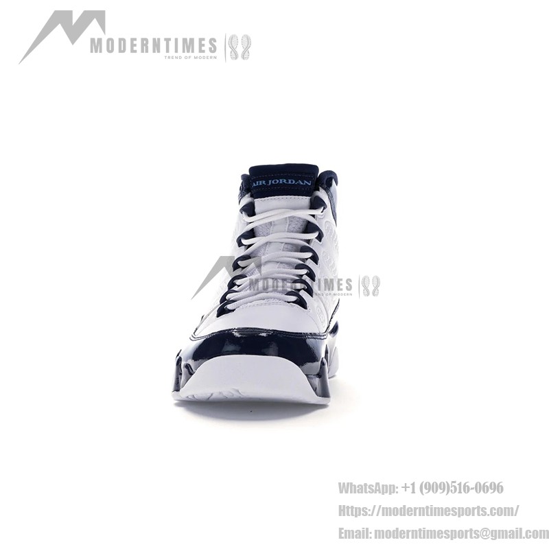 Air Jordan 9 Retro "Pearl Blue" 화이트와 펄 블루 농구화