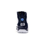 Air Jordan 9 Retro "Pearl Blue" White and Pearl Blue Basketball Sneakers