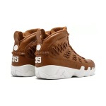 Air Jordan 9 Retro Pinnacle "Baseball Glove" Premium Brown Leather Basketball Sneakers