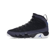 Air Jordan 9 Retro "Racer Blue" CT8019-024 - Black and Blue High-Top Basketball Sneakers